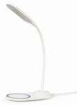 Gembird TA-WPC10-LED-01-MX Desk Lamp with Wireless Charger 10W White TA-WPC10-LED-01-MX WHITE (TA-WPC10-LED-01-MX WHITE)