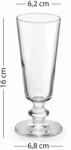  Hermia Wine Glass Set (4 Pieces) Gold Transparent Pure 180 - Gold, Transparent