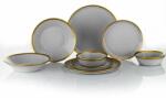 Hermia Dinner Set (24 Pieces) Grey Gold FRZ24Y2A856A14520