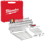 Milwaukee Dugókulcs és csillag-villáskulcs készlet 108 részes 1/4" & 3/8" & 1/2 (4932501845)