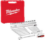 Milwaukee Dugókulcs és csillag-villáskulcs készlet 87 részes 1/4" & 1/2 (4932501844)