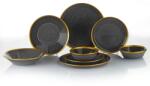 Hermia Dinner Set (24 Pieces) Anthracite Gold FRZ24Y2A856A13520