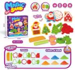 Man Yuk Toys Set creativ de nisip modelabil de Crăciun - 16 piese (669C 4)