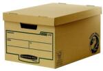 Fellowes Recipient de arhivă, carton, mare, „BANKERS BOX® EARTH SERIES de FELLOWES®, 10 buc