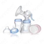 Nuby Set de alaptare cu pompa manuală de san Natural Touch (112015)