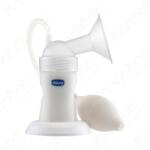 Chicco Pompă de sân manuala cu para si biberon 150 ml CLASSIC - Well-Being (CD787)