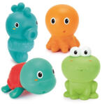 Infantino Senso Plug & Squirt Acvariu jucărie de baie 6 luni+ - 4 bucăți (140A02)