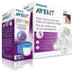 Philips Pompă de sân manuală Natural si cupă VIA cadou - 180 ml (123B71)