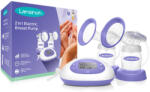 Lansinoh Pompă de sân electrică dublă 2 în 1 + 2 sticle de 160 ml în set (13E05A)