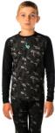 Bauer Performance Baselayer Printed LS TOP Black Youth Póló XL