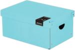 KARTON P+P Cutie laminata mare PASTELINI - albastra