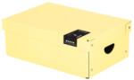 KARTON P+P Cutie laminata 35, 5x24x9 cm PASTELINI galben