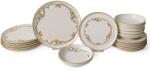 Hermia Dinner Set (18 Pieces) Cream X00022488