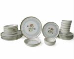 Hermia Dinner Set (24 Pieces) White X00022435
