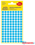 AVERY Etikett AVERY 3011 jelölőpont 8mm kék 416 darabos
