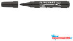 ICO Flipchart marker ICO Artip 11 XXL kerek fekete 1-3mm