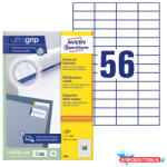 AVERY Etikett AVERY 3668 52, 5x21, 2mm univerzális 5600 címke/doboz 100 ív/doboz