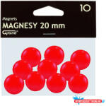 GRAND Táblamágnes GRAND 20mm piros 10 darabos