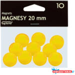 GRAND Táblamágnes GRAND 20mm sárga 10 darabos