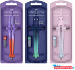Faber-Castell Körző FABER-CASTELL Flow műszaki gyorsállítóval kiegészítőkkel