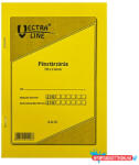 VECTRALINE Nyomtatvány pénztárzárás VECTRALINE A/5 50x2 lapos