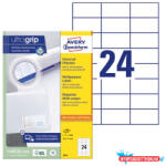 AVERY Etikett AVERY 3474 70x37mm univerzális 2400 címke/doboz 100 ív/doboz