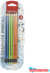 Optima Grafitceruza OPTIMA HB háromszögletű radíros 6 darabos