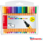 STABILO Tűfilc STABILO Point 88 Mini neon 13 + 5 darabos