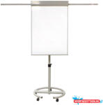 Optima Flipchart tábla OPTIMA mágneses felület gurulós 70x100cm mobil állítható magasság