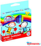 Fiorello Zsírkréta FIORELLO kerek hegyezett 12 színű