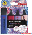 STABILO Szövegkiemelő készlet STABILO Boss NatureColors Wildflowers 4 darabos