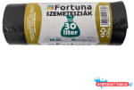 Fortuna Szemeteszsák FORTUNA 30L fekete 50x60 cm 20 darabos