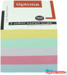 OPTIMA Kockatömb színes OPTIMA 9x9x9 cm ragasztott