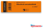 PÁTRIA Nyomtatvány ellenőrző sorszámtömb PÁTRIA D2 100 lapos 146x40 mm zöld