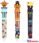 Nebulo Golyóstoll NEBULO nyomógombos 10 színű 0, 5mm halloween