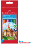 Faber-Castell Színes ceruza FABER-CASTELL hatszögletű 12 darabos