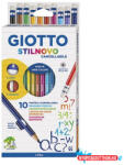 GIOTTO Színes ceruza GIOTTO hegyezővel, radírral 10 darabos készlet