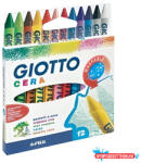 GIOTTO Zsírkréta GIOTTO Cera kerek hegyezett 12 színű