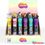 Nebulo Golyóstoll NEBULO 0, 7 mm 10 színű Safari