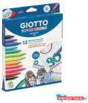 GIOTTO Textilmarker GIOTTO 12 darabos