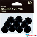 GRAND Táblamágnes GRAND 20mm fekete 10 darabos