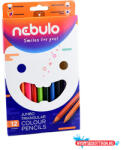 Nebulo Színes ceruza NEBULO Jumbo háromszögletű 12 darabos