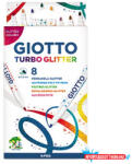 GIOTTO Filctoll GIOTTO Turbo Glitter csillámos 8 darabos