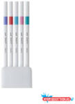 uni Tűfilc UNI EMOTT 5 darabos 0, 4mm (világoslila, korall piros, világoskék, világosrózsaszín, smaragdzöld)
