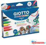 GIOTTO Textilmarker GIOTTO 6 darabos