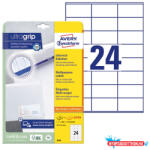 AVERY Etikett AVERY 3490 70x36 mm fehér univerzális 720 címke/doboz 30 ív/doboz