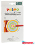 Primo Színes ceruza PRIMO jumbo háromszögletű 12 darabos készlet
