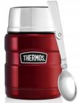 Thermos Ebéd termosz Thermos Stainless King 0.47L (KING 470ml z łyżką RED)