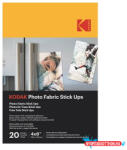 Kodak Fotópapír KODAK Photo Fabric 10x15 cm felragasztható és visszaszedhető 20 lapos