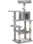 SongmicsHome Darius macskafa, 55x45x143 cm, halványszürke SongmicsHome